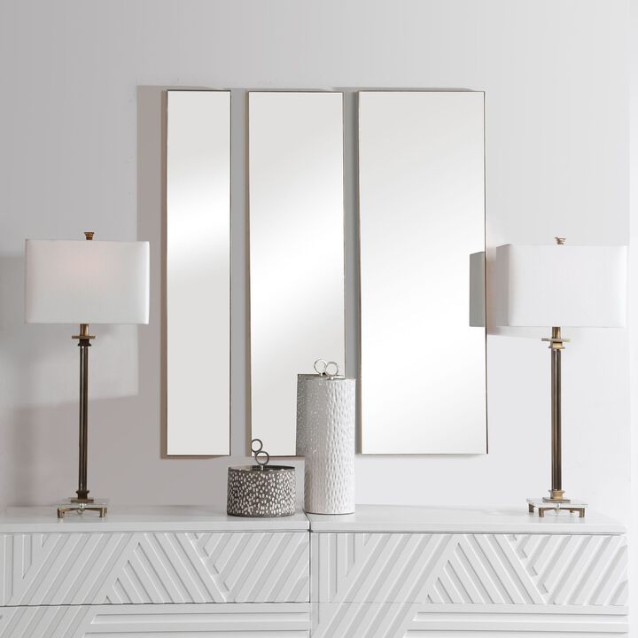 Uttermost Rowling Gold Mirrors, S/3